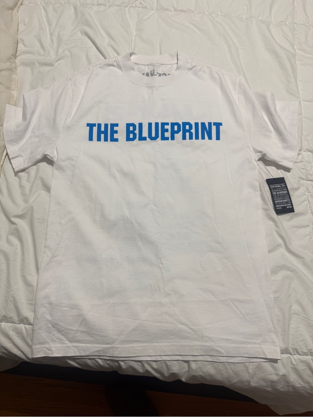 Jay-Z The Blueprint Album White Graphic Tee - Men SOLD OUT